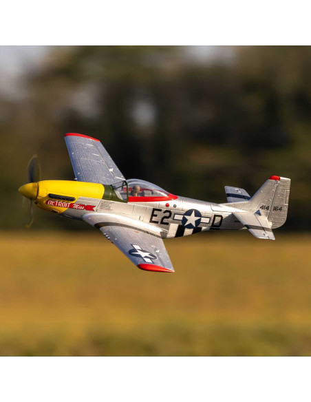 UMX P-51D Mustang “Detroit Miss” BNF Basic with AS3X and SAFE Select
