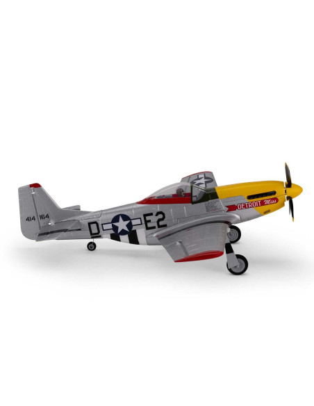 UMX P-51D Mustang “Detroit Miss” BNF Basic with AS3X and SAFE Select