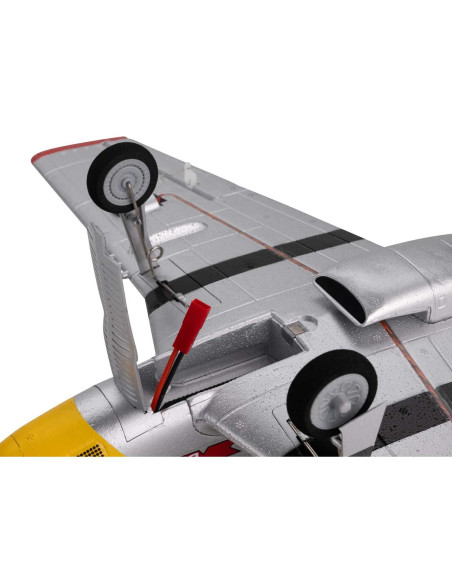 UMX P-51D Mustang “Detroit Miss” BNF Basic with AS3X and SAFE Select