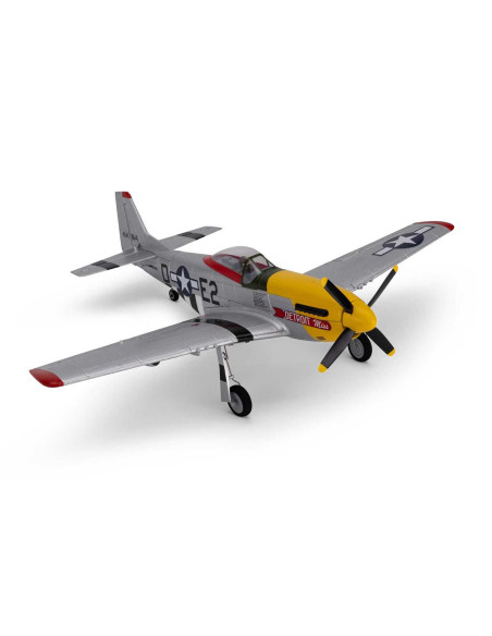 UMX P-51D Mustang “Detroit Miss” BNF Basic with AS3X and SAFE Select