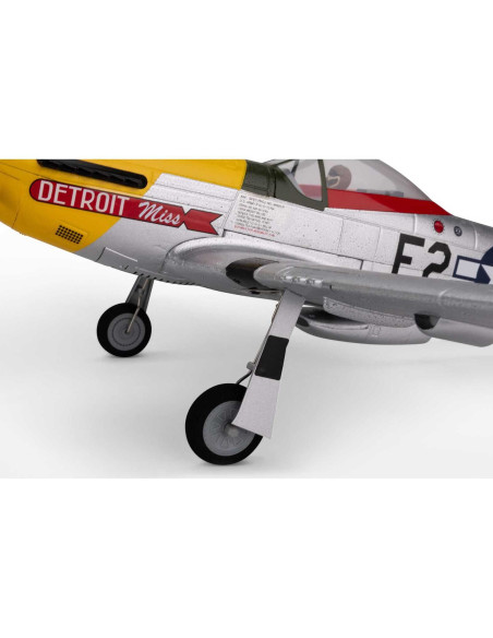 UMX P-51D Mustang “Detroit Miss” BNF Basic with AS3X and SAFE Select