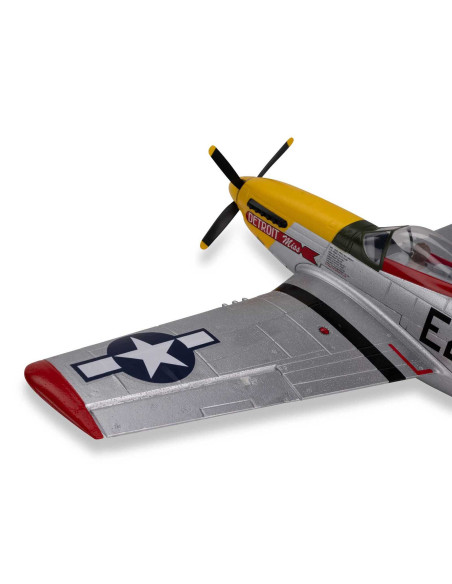 UMX P-51D Mustang “Detroit Miss” BNF Basic with AS3X and SAFE Select