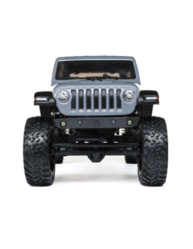 1/24 SCX24 Jeep Wrangler JLU 4X4 Rock Crawler Brushed RTR, Gray