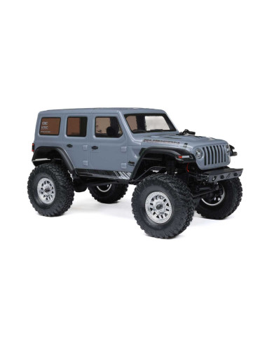 1/24 SCX24 Jeep Wrangler JLU 4X4 Rock Crawler Brushed RTR, Gray