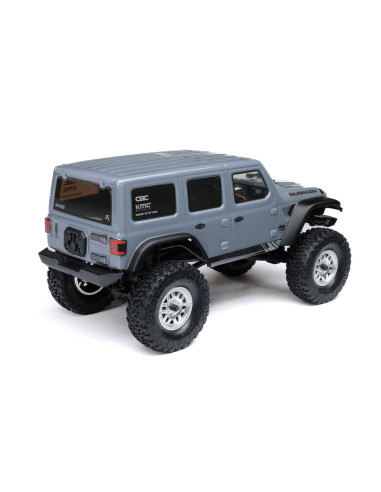 1/24 SCX24 Jeep Wrangler JLU 4X4 Rock Crawler Brushed RTR, Gray