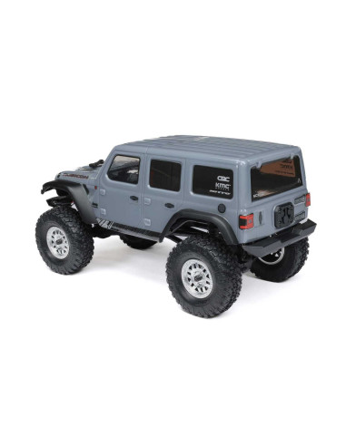 1/24 SCX24 Jeep Wrangler JLU 4X4 Rock Crawler Brushed RTR, Gray
