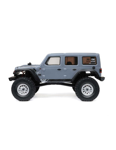 1/24 SCX24 Jeep Wrangler JLU 4X4 Rock Crawler Brushed RTR, Gray
