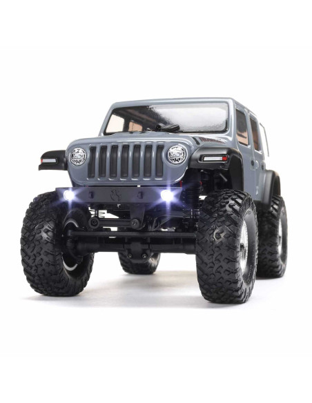 1/24 SCX24 Jeep Wrangler JLU 4X4 Rock Crawler Brushed RTR, Gray