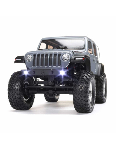 1/24 SCX24 Jeep Wrangler JLU 4X4 Rock Crawler Brushed RTR, Gray