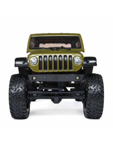 1/24 SCX24 Jeep Wrangler JLU 4X4 Rock Crawler Brushed RTR, Green