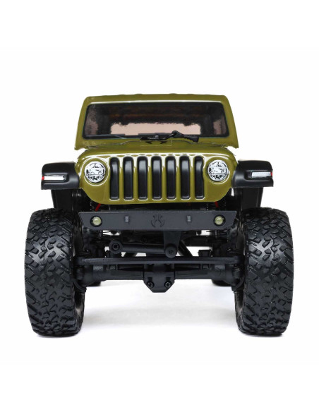 1/24 SCX24 Jeep Wrangler JLU 4X4 Rock Crawler Brushed RTR, Green