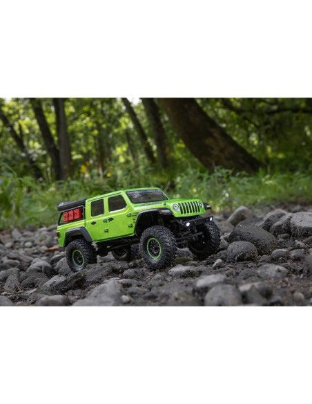 1/24 SCX24 Jeep JT Gladiator 4WD Rock Crawler Brushed RTR, Green