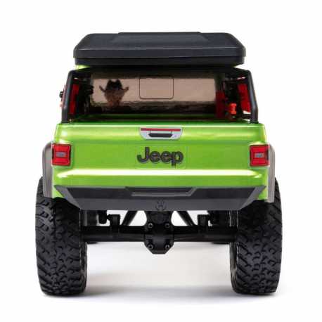 1/24 SCX24 Jeep JT Gladiator 4WD Rock Crawler Brushed RTR, Green