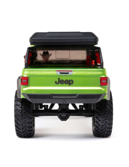 1/24 SCX24 Jeep JT Gladiator 4WD Rock Crawler Brushed RTR, Green