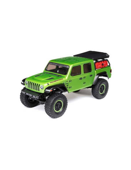 1/24 SCX24 Jeep JT Gladiator 4WD Rock Crawler Brushed RTR, Green