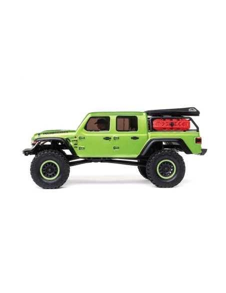 1/24 SCX24 Jeep JT Gladiator 4WD Rock Crawler Brushed RTR, Green