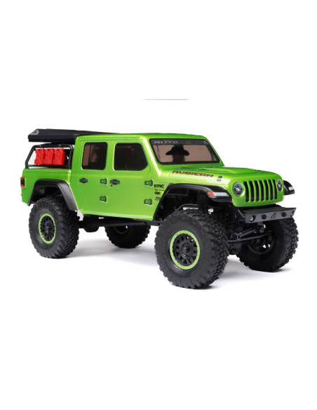 1/24 SCX24 Jeep JT Gladiator 4WD Rock Crawler Brushed RTR, Green