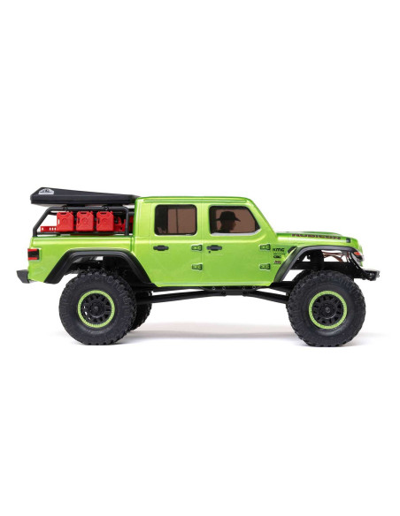1/24 SCX24 Jeep JT Gladiator 4WD Rock Crawler Brushed RTR, Green