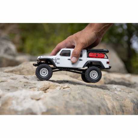 1/24 SCX24 Jeep JT Gladiator 4WD Rock Crawler Brushed RTR, Green