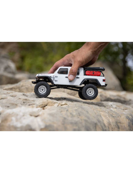 1/24 SCX24 Jeep JT Gladiator 4WD Rock Crawler Brushed RTR, Green