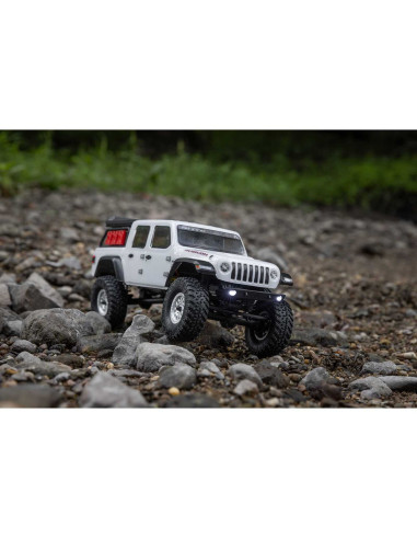1/24 SCX24 Jeep JT Gladiator 4WD Rock Crawler Brushed RTR, Green