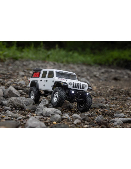 1/24 SCX24 Jeep JT Gladiator 4WD Rock Crawler Brushed RTR, Green