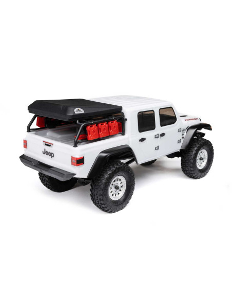 1/24 SCX24 Jeep JT Gladiator 4WD Rock Crawler Brushed RTR, Green