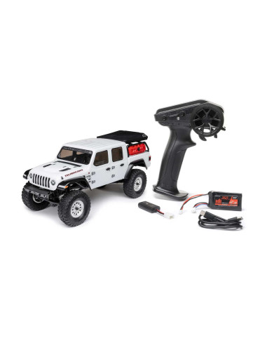 1/24 SCX24 Jeep JT Gladiator 4WD Rock Crawler Brushed RTR, Green