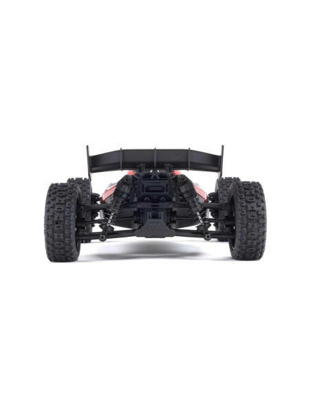 TYPHON GROM MEGA 380 Brushed 4X4 Small Scale Buggy RTR with Battery & Charger, Blue/Silver