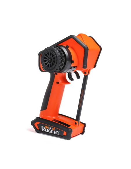 DX6 Rugged 6-Channel DSMR Transmitter Only, Orange