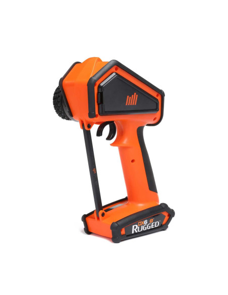 DX6 Rugged 6-Channel DSMR Transmitter Only, Orange