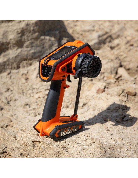 DX6 Rugged 6-Channel DSMR Transmitter Only, Orange