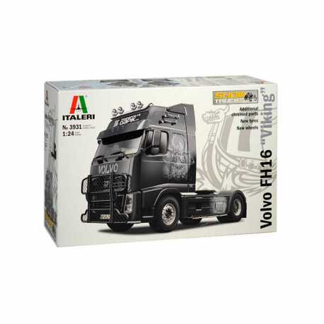 Maqueta de plástico Italeri: Camión de exposición. Volvo FH16 XXL Viking. Escala 1:24