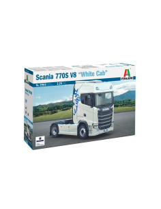 Camión Scania 770S V8 White Cab. Escala 1:24 2