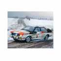Coche carreras Audi Quattro Rally. Escala 1:24