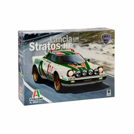 Coche carreras Lancia Stratos HF. Escala 1:24