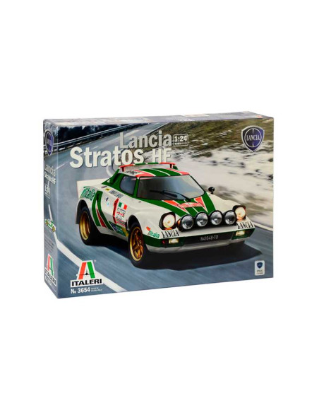 Coche carreras Lancia Stratos HF. Escala 1:24