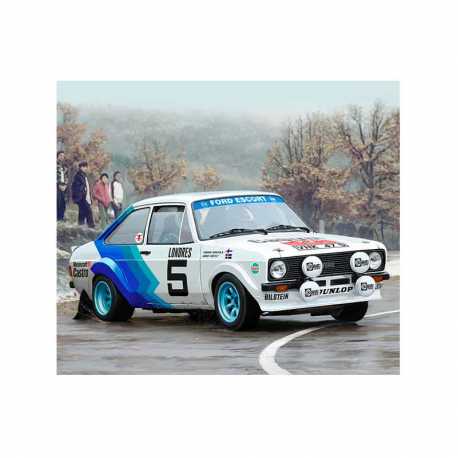 Coche carreras Ford Escort RS 1800 Mk. II. Escala 1:24