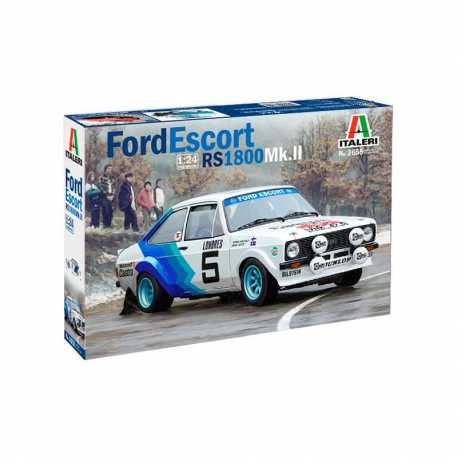 Coche carreras Ford Escort RS 1800 Mk. II. Escala 1:24