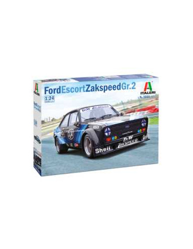 Coche carreras Ford Escort Zakspeed Gr.2. Escala 1:24