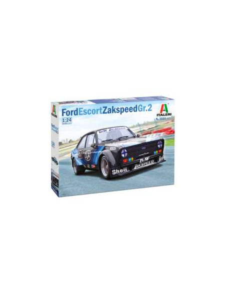 Coche carreras Ford Escort Zakspeed Gr.2. Escala 1:24