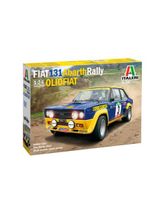 Coche carreras FIAT 131 Abarth Rally OLIO FIAT. Escala 1:24 2