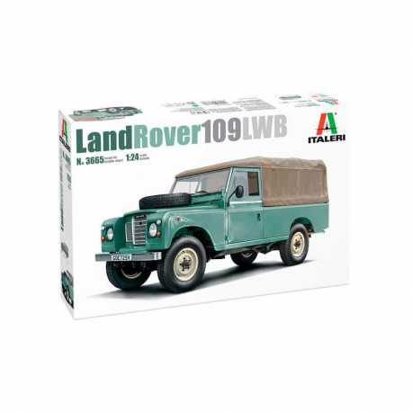 Coche Land Rover 109 LWB. Escala 1:24