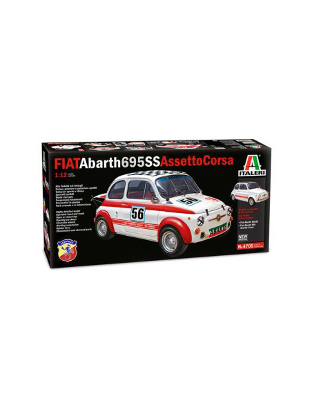 Coche FIAT Abarth Assetto Corsa. Escala 1:12