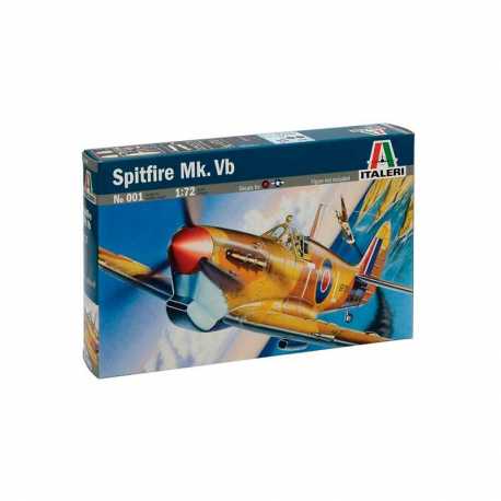 Avión Spitfire Mk. Vb. Escala 1:72