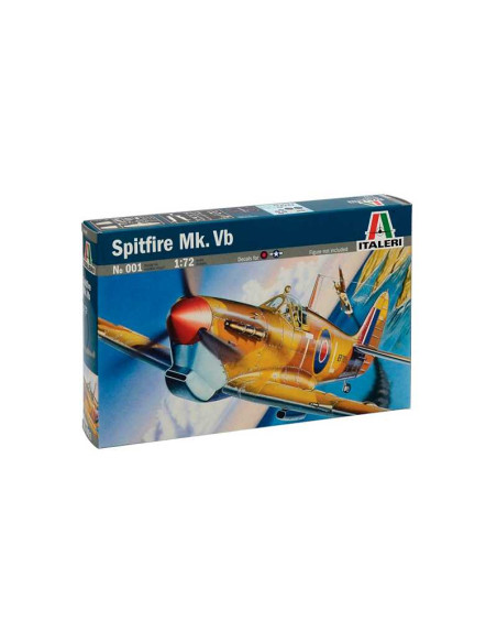Avión Spitfire Mk. Vb. Escala 1:72