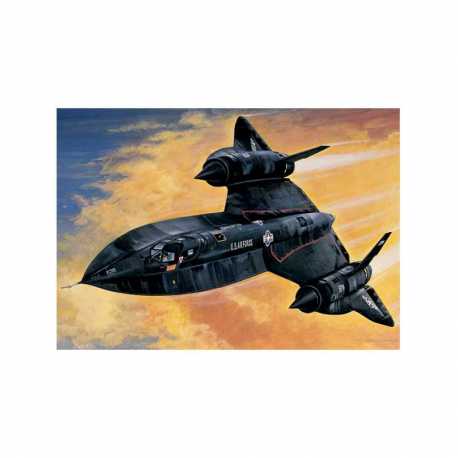 Avión SR-71 Blackbird with Drone. Escala 1:72