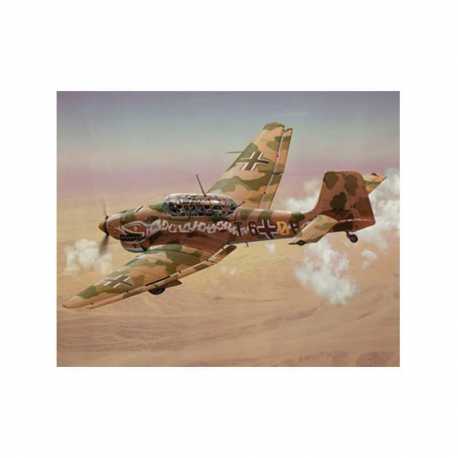 Avión Ju 87 B-2/R-2 Stuka. Escala 1:72