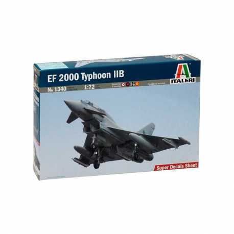 Avión EF 2000 Typhoon twin seater. Escala 1:72