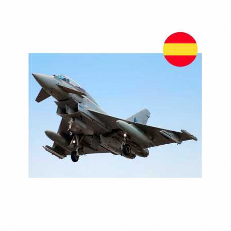 Avión EF 2000 Typhoon twin seater. Escala 1:72